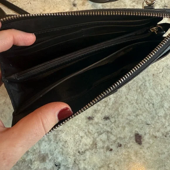 Kate Spade Textured Black Crossbody Bag - Picture 6 of 11